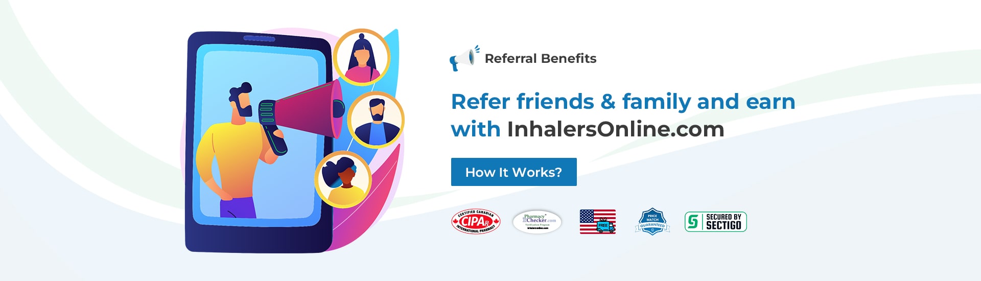 Refer benefits Banner